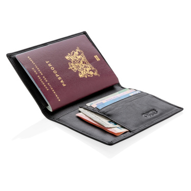 Logotrade promotional giveaway picture of: RFID anti-skimming passport holder