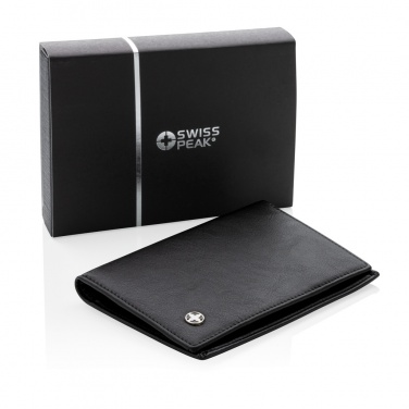 Logo trade business gift photo of: RFID anti-skimming passport holder