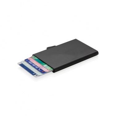 Logo trade promotional gift photo of: C-Secure aluminium RFID card holder