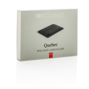 Logotrade promotional item image of: Quebec RFID safe cardholder