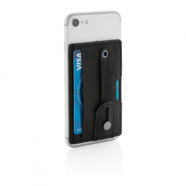 Logo trade promotional gifts picture of: 3-in-1 Phone Card Holder RFID