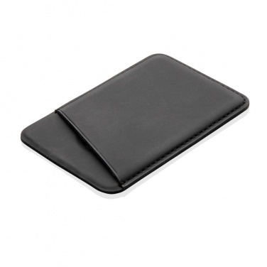 Logo trade corporate gifts image of: Magnetic phone card holder