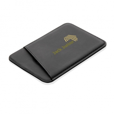 Logo trade corporate gifts image of: Magnetic phone card holder