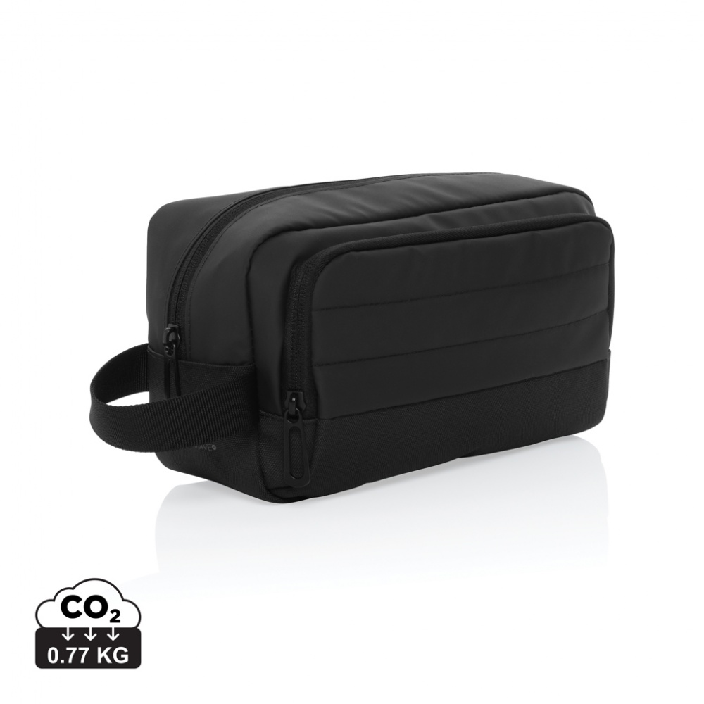 Logo trade promotional merchandise photo of: Armond AWARE™ RPET toiletry bag