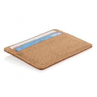 Logo trade promotional item photo of: Cork secure RFID slim wallet