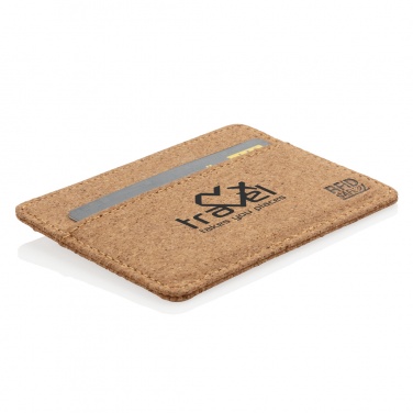 Logotrade corporate gift image of: Cork secure RFID slim wallet