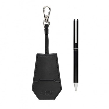 Logotrade advertising product image of: SP Tula RCS certified recycled PU key holder and pen set