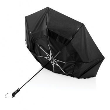 Logo trade promotional giveaways image of: Swiss Peak Aware™ Tornado 27” pocket storm umbrella