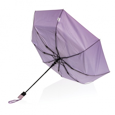 Logo trade promotional items image of: 21" Impact AWARE™ 190T mini auto open umbrella