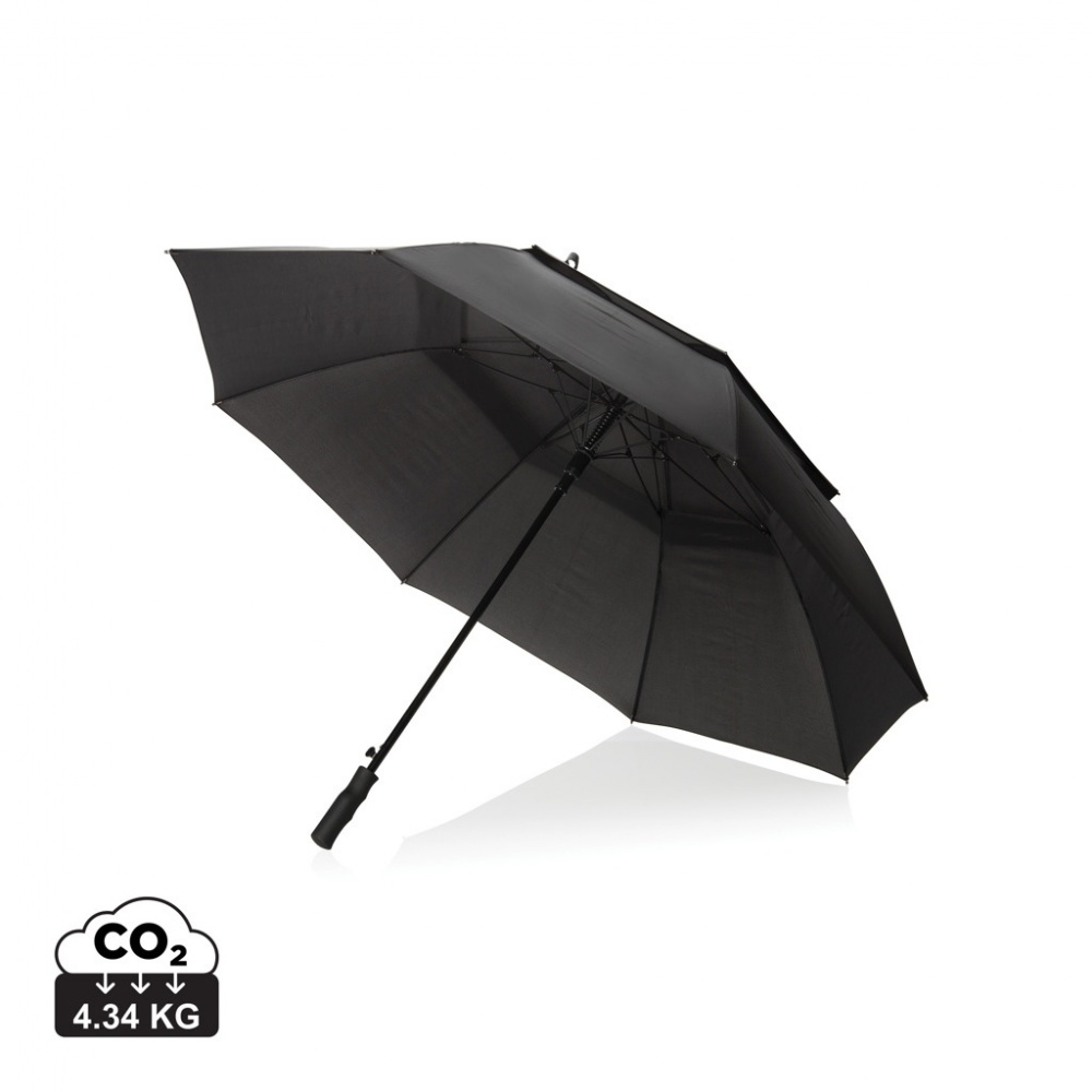 Logo trade promotional item photo of: Swiss Peak AWARE™ Tornado 30" storm umbrella