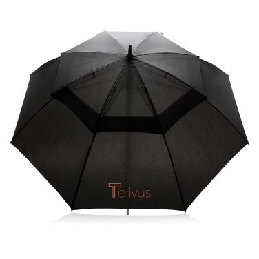 Logo trade promotional gift photo of: Swiss Peak AWARE™ Tornado 30" storm umbrella