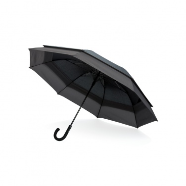 Logo trade promotional giveaways picture of: Swiss Peak AWARE™ 23" to 27" expandable umbrella