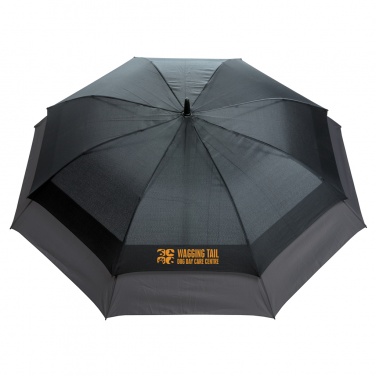 Logo trade corporate gifts image of: Swiss Peak AWARE™ 23" to 27" expandable umbrella