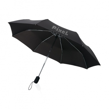 Logotrade advertising products photo of: Swiss Peak AWARE™ Traveller 21” automatic umbrella