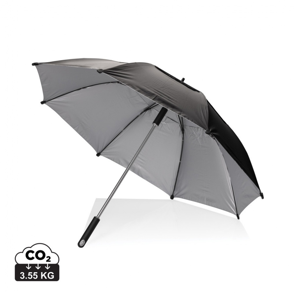 Logo trade promotional giveaways picture of: AWARE™ 27' Hurricane storm umbrella