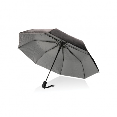 Logo trade advertising product photo of: 21" Impact AWARE™ RPET 190T Pongee dual colour mini umbrella