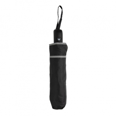 Logo trade promotional products image of: 21" Impact AWARE™ RPET 190T Pongee dual colour mini umbrella