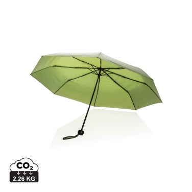 Logo trade promotional giveaways picture of: 20.5" Impact AWARE™ RPET 190T mini umbrella