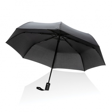 Logo trade promotional giveaways picture of: 21" Impact AWARE™ RPET 190T auto open/close umbrella