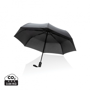 Logo trade promotional products picture of: 21" Impact AWARE™ RPET 190T auto open/close umbrella