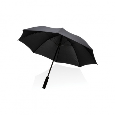 Logo trade corporate gifts image of: 23" Impact AWARE™ RPET 190T Storm proof umbrella