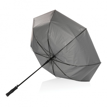 Logo trade promotional product photo of: 27" Impact AWARE™ RPET 190T dual colour auto open umbrella