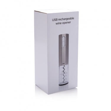 Logotrade corporate gift image of: Electric wine opener - USB rechargeable