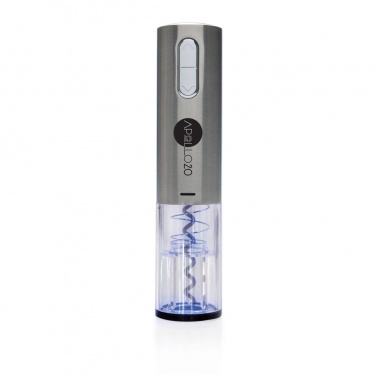 Logo trade promotional products image of: Electric wine opener - USB rechargeable