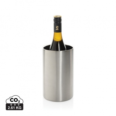 Logotrade corporate gift picture of: Vino RCS certified recycled stainless steel wine bucket