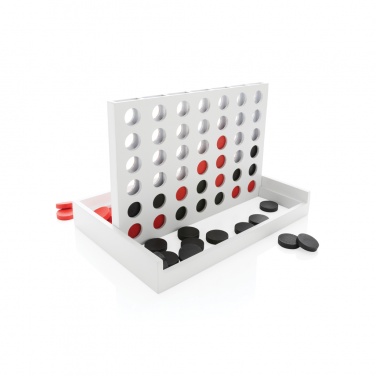 Logotrade promotional item image of: Connect four wooden game