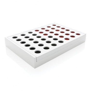 Logo trade corporate gifts image of: Connect four wooden game