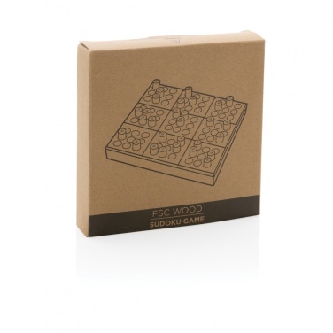 Logotrade corporate gifts photo of: Wooden Sudoku game