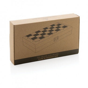 Logo trade business gift photo of: Deluxe 3-in-1 boardgame in box