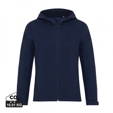 Logo trade business gifts image of: Iqoniq Makalu women recycled polyester soft shell jacket