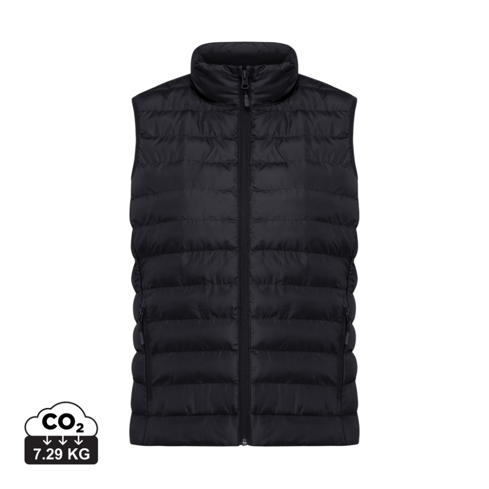 Logotrade advertising product image of: Iqoniq Meru women recycled polyester bodywarmer