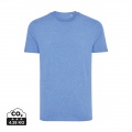 Iqoniq Manuel recycled cotton t-shirt undyed, heather blue