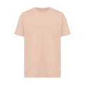 Iqoniq Kakadu relaxed recycled cotton t-shirt, peach nectar