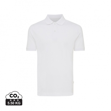 Logo trade promotional giveaways image of: Iqoniq Yosemite recycled cotton pique polo