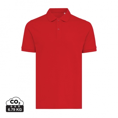 Logo trade advertising products picture of: Iqoniq Yosemite recycled cotton pique polo