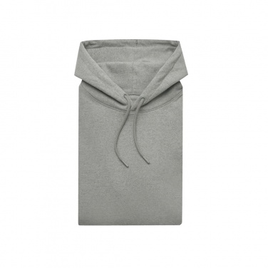 Logo trade promotional giveaways image of: Iqoniq Torres recycled cotton hoodie undyed