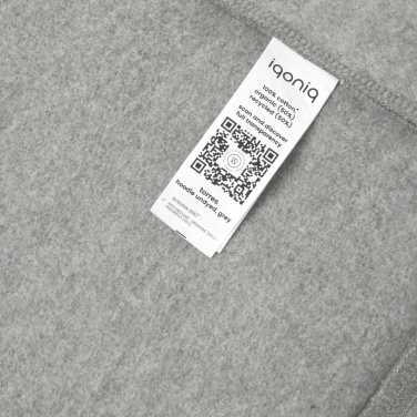 Logotrade promotional gift picture of: Iqoniq Torres recycled cotton hoodie undyed