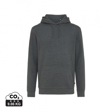 Logo trade corporate gift photo of: Iqoniq Torres recycled cotton hoodie undyed