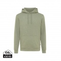 Iqoniq Torres recycled cotton hoodie undyed, heather green