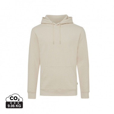 Logo trade promotional item photo of: Iqoniq Torres recycled cotton hoodie undyed