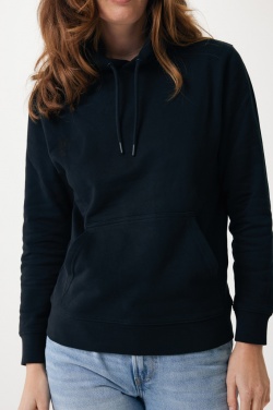 Logo trade promotional giveaways image of: Iqoniq Rila lightweight recycled cotton hoodie