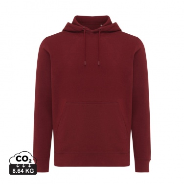 Logo trade corporate gift photo of: Iqoniq Rila lightweight recycled cotton hoodie