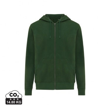 Logotrade corporate gift image of: Iqoniq Abisko recycled cotton zip through hoodie