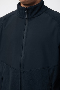 Logo trade corporate gifts picture of: Iqoniq Talung recycled polyester microfleece zip through