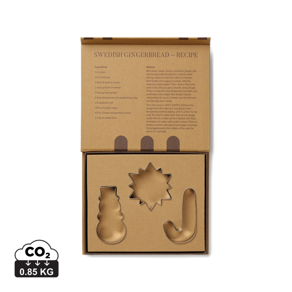 Logotrade business gift image of: VINGA Classic cookie cutter 3-piece set