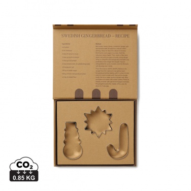 Logo trade promotional items image of: VINGA Classic cookie cutter 3-piece set